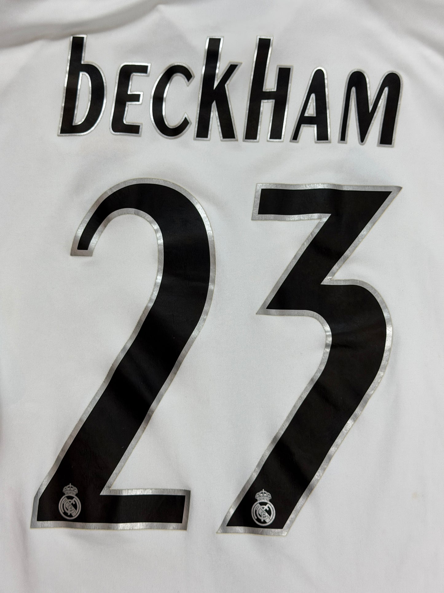 Real Madrid 2005/06 Beckham Home Jersey