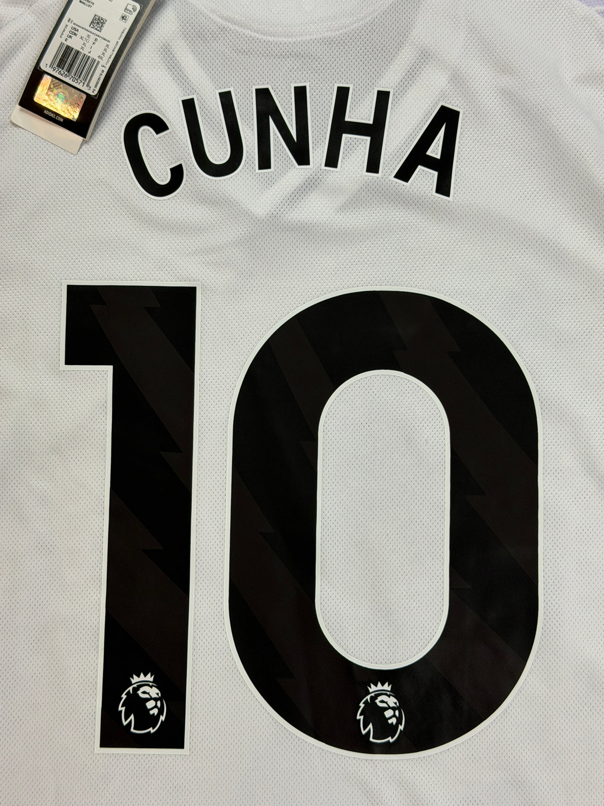 Manchester United 2025/26 Cunha Away Jersey (Player Version)