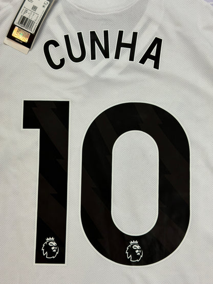 Manchester United 2025/26 Cunha Away Jersey (Player Version)