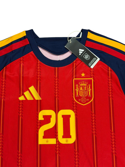 Spain 2026 Pedri Home Jersey