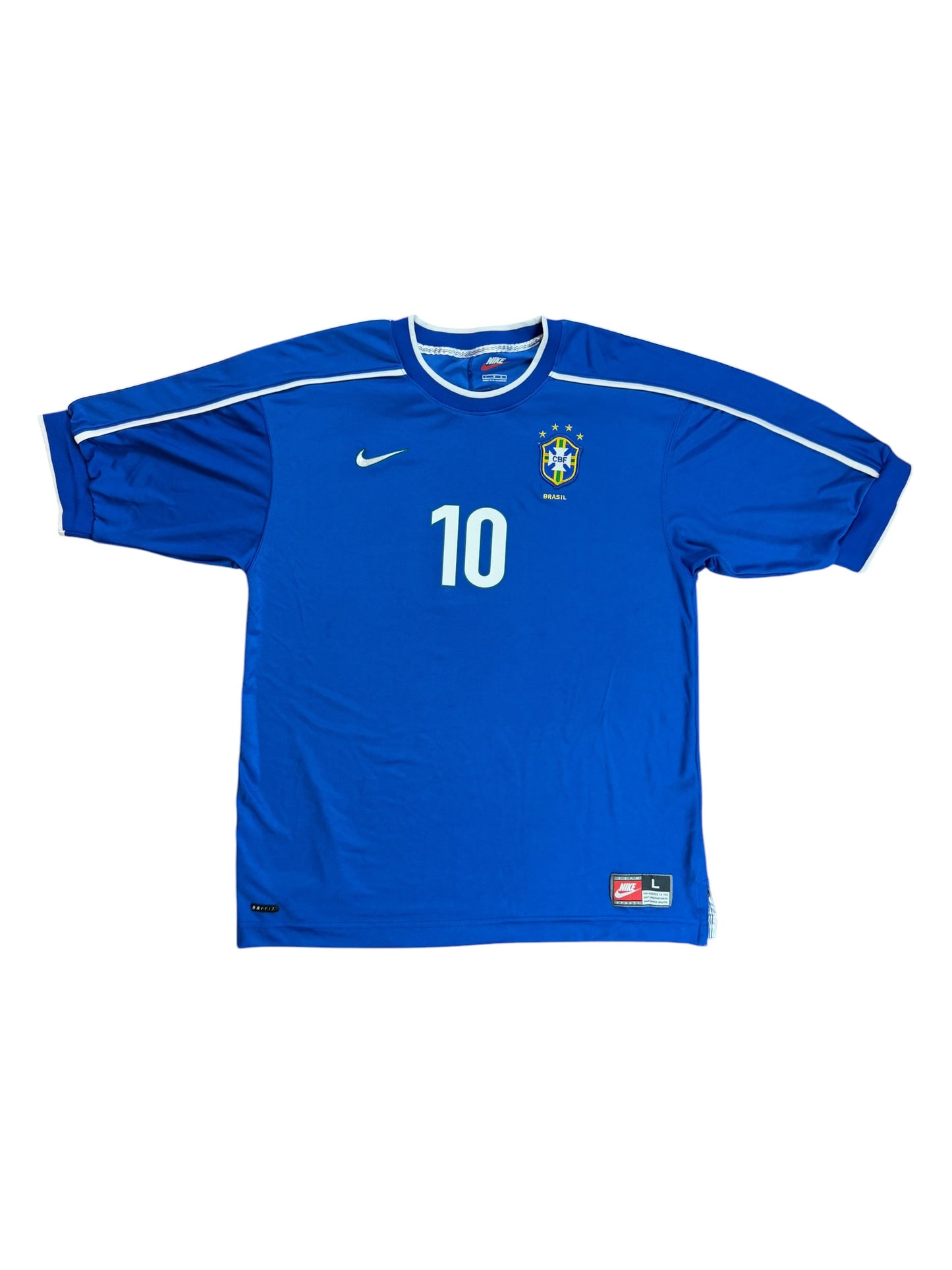 Brazil 1998 Rivaldo Away Jersey