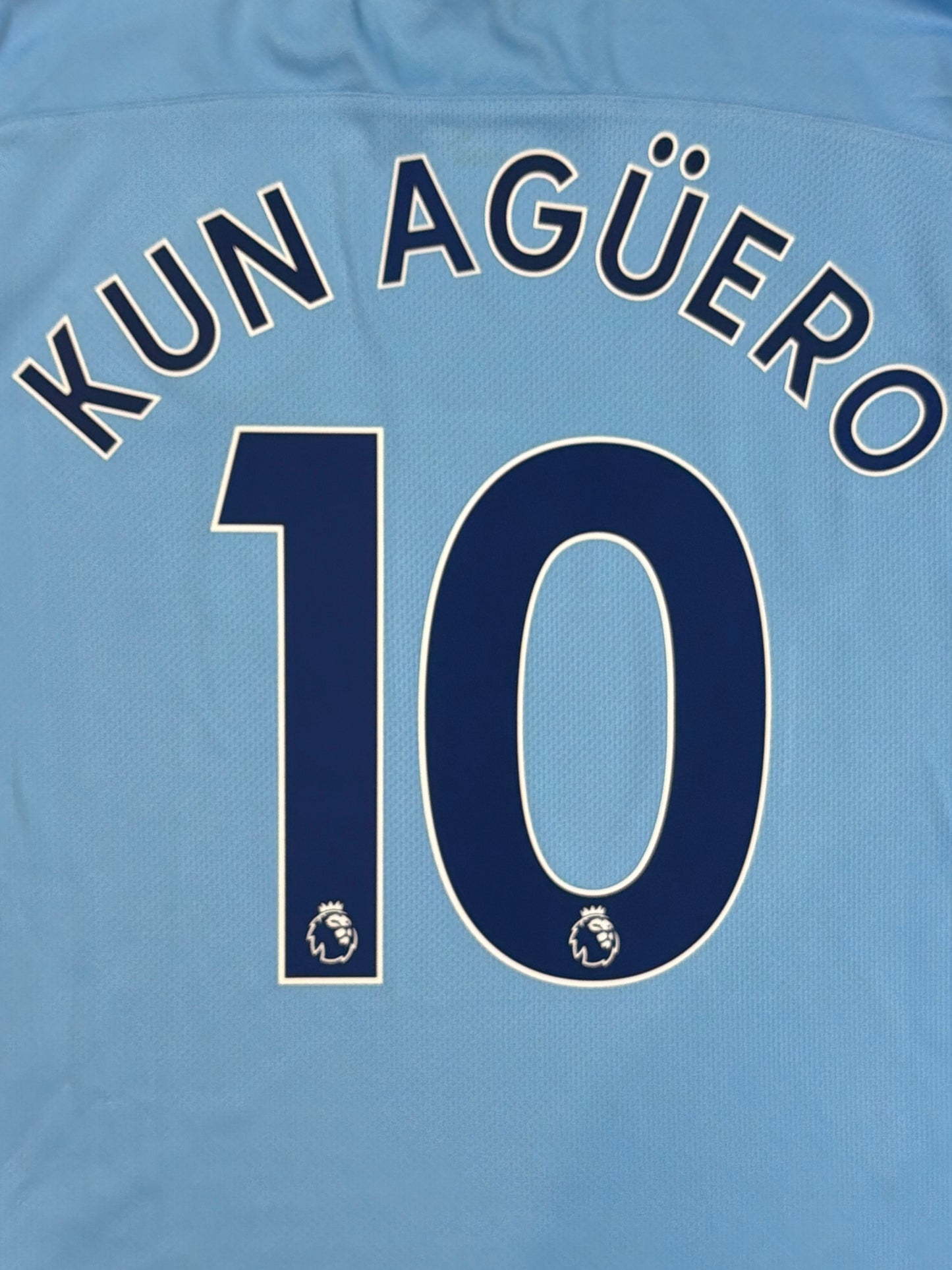Manchester City 2020/21 Aguero Home Jersey