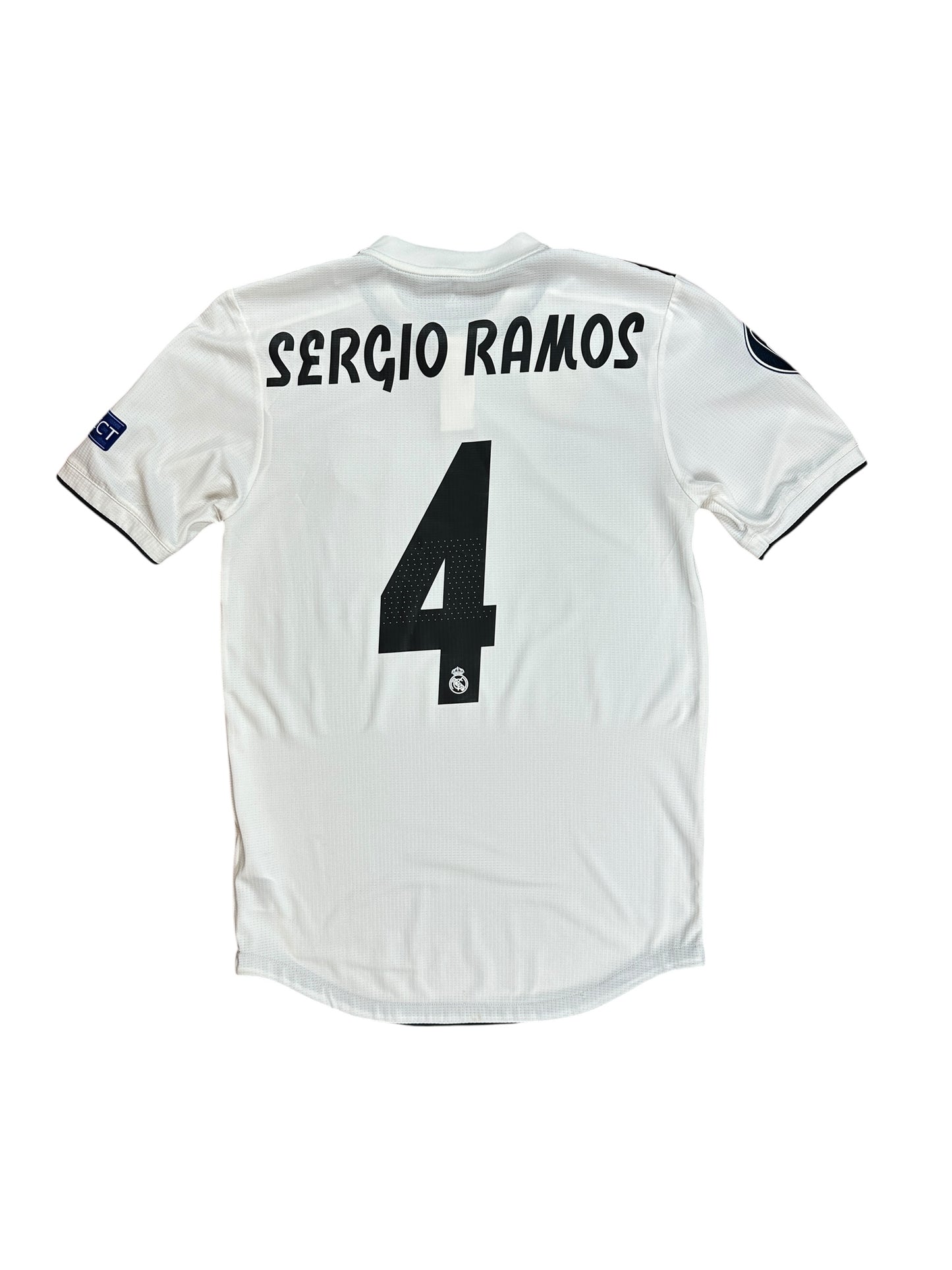 Real Madrid 2018/19 Sergio Ramos Home Jersey (Player Version)