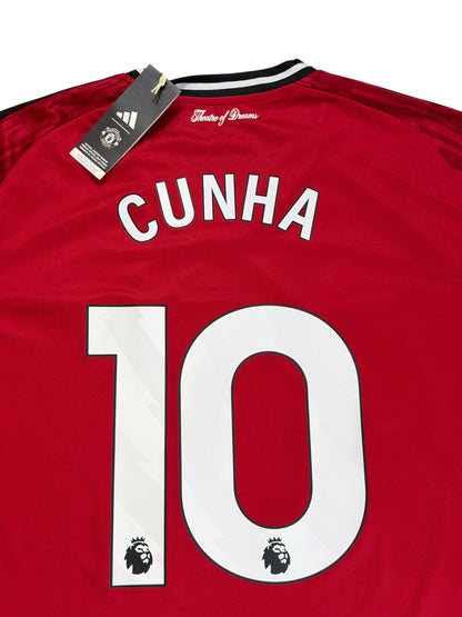 Manchester United 2025/26 Cunha Home Jersey