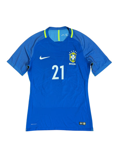 Brazil 2016 Firmino Away Jersey (Player Issue)