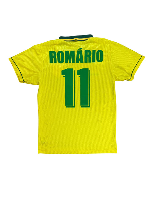 Brazil 1994 Romario Home Jersey