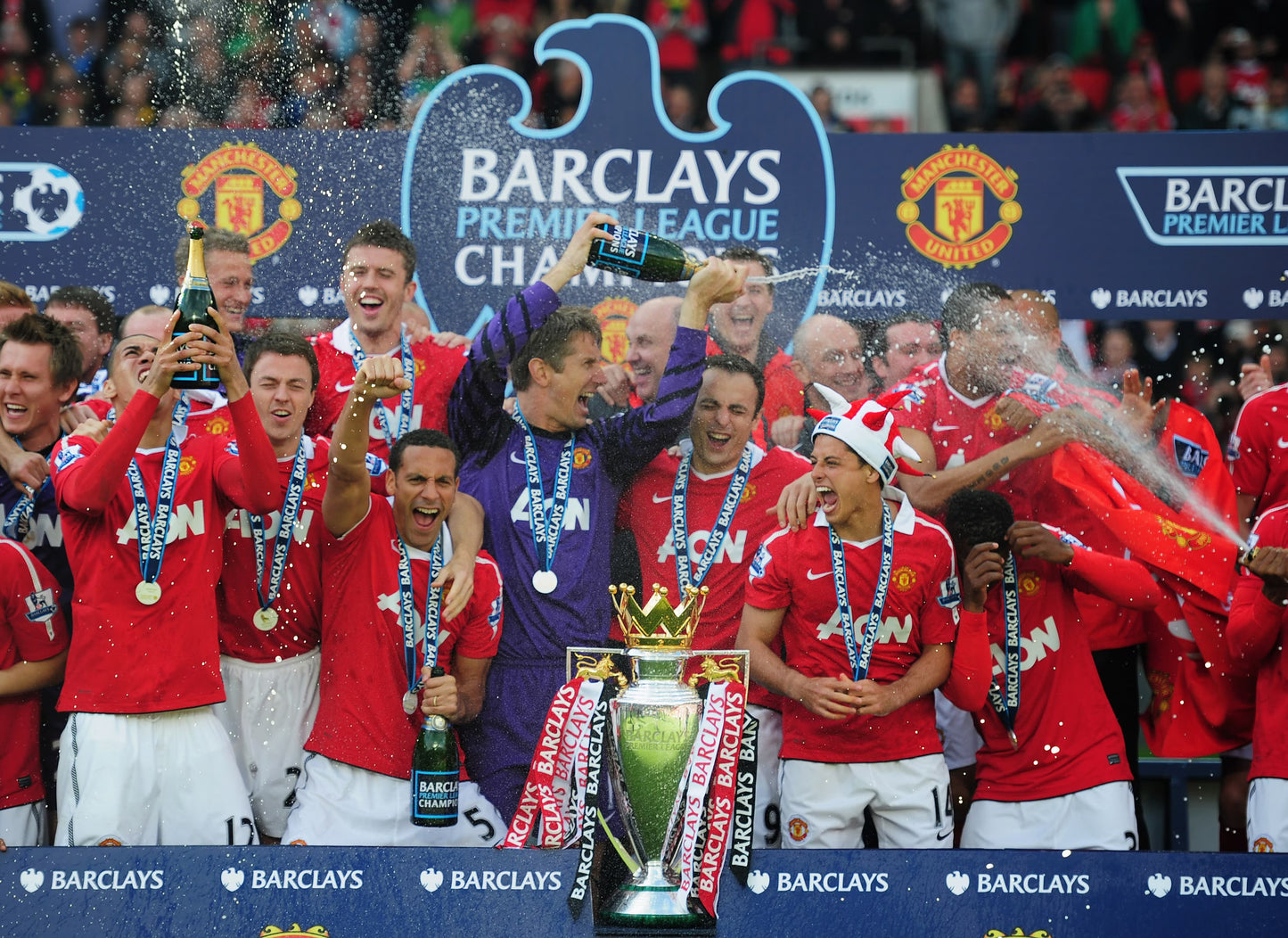 Manchester United 2011/12 Ferdinand Home Jersey