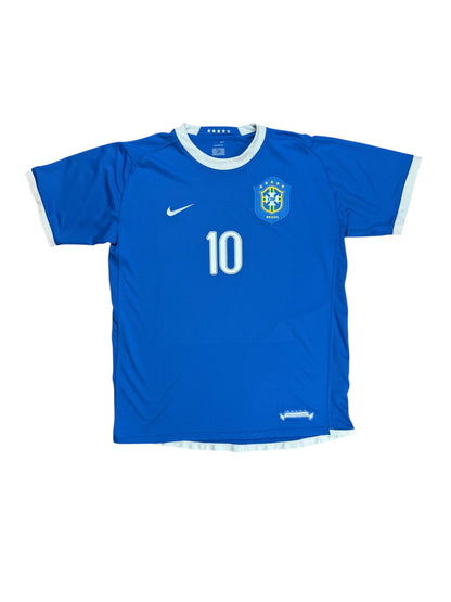 Brazil 2006 Ronaldinho Away Jersey