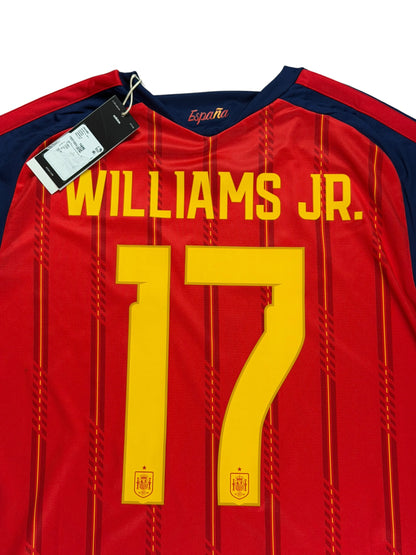 Spain 2026 Nico Williams Home Jersey