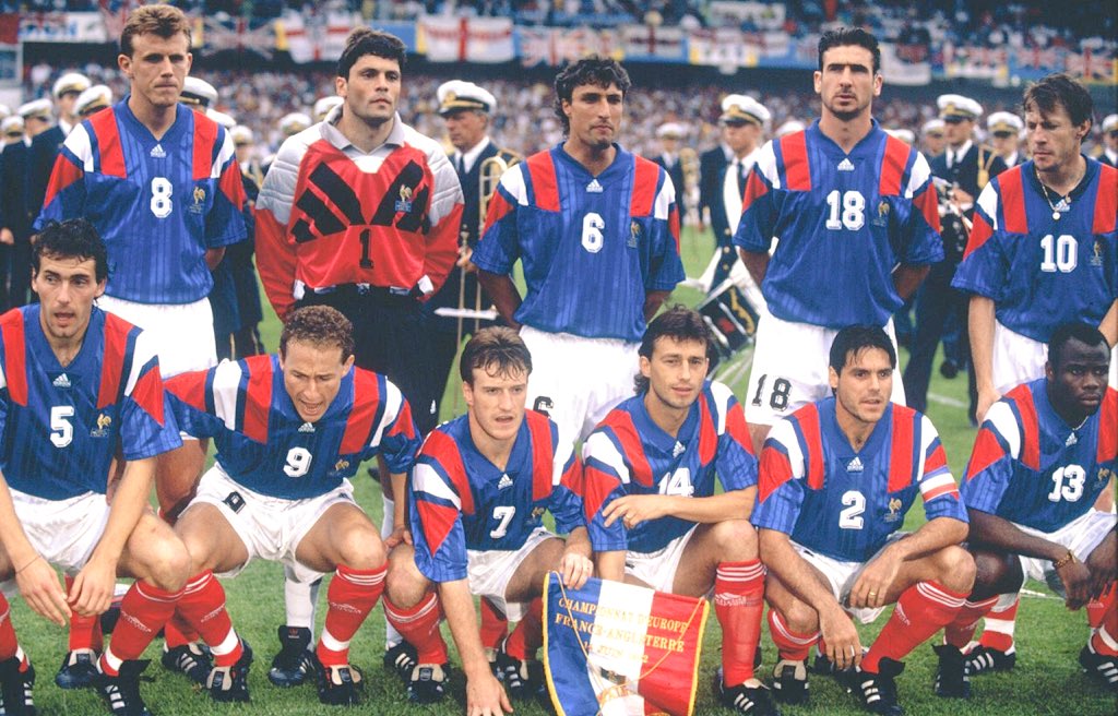 France 1992 Home Jersey