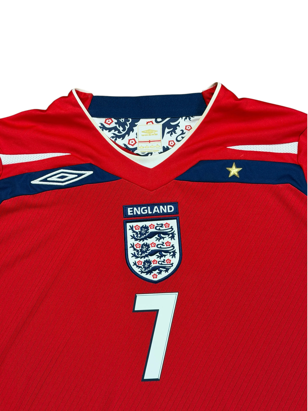 England 2008 Beckham Away Jersey