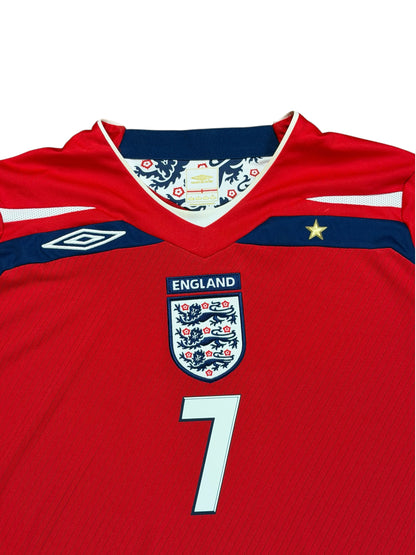 England 2008 Beckham Away Jersey