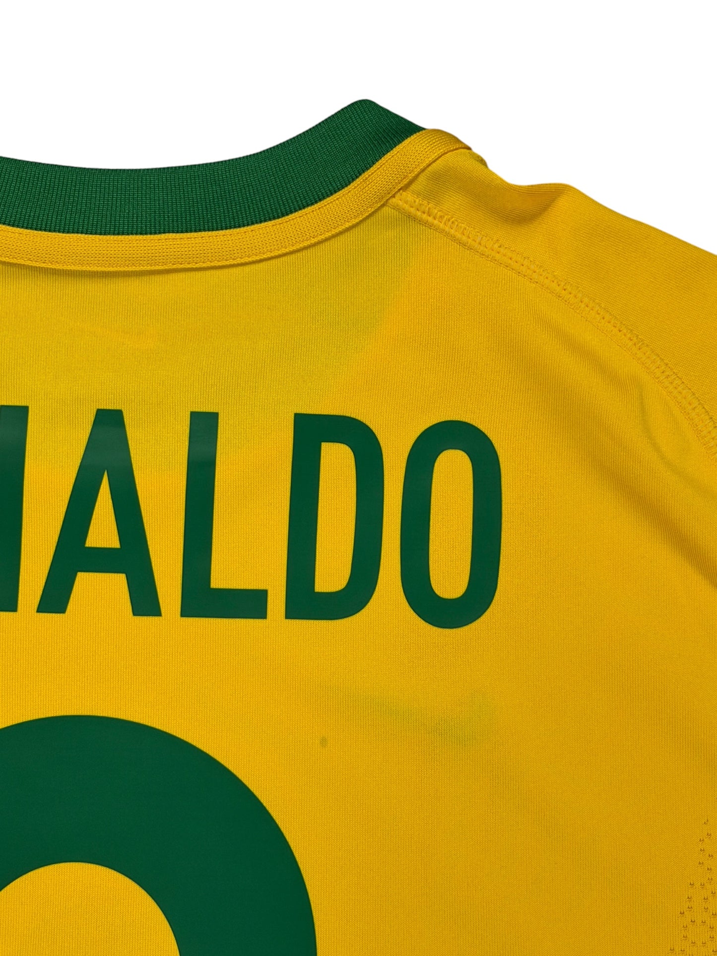 Brazil 2000 Ronaldo Home Jersey