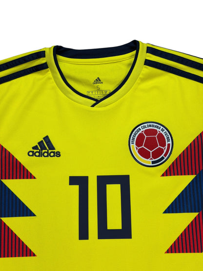 Colombia 2018 James Rodriguez Home Jersey