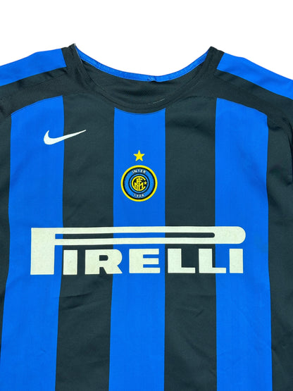 Inter Milan 2004/05 Adriano Home Jersey