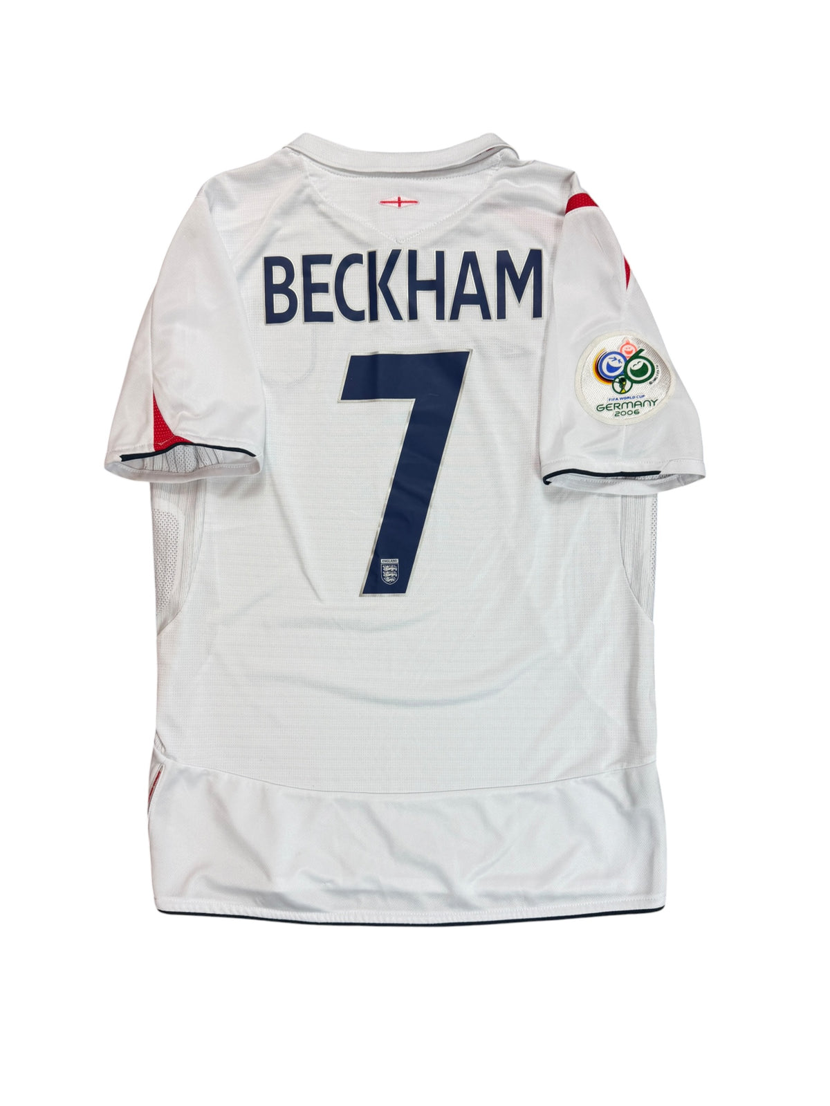 England 2006 Beckham Home Jersey