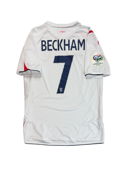 England 2006 Beckham Home Jersey