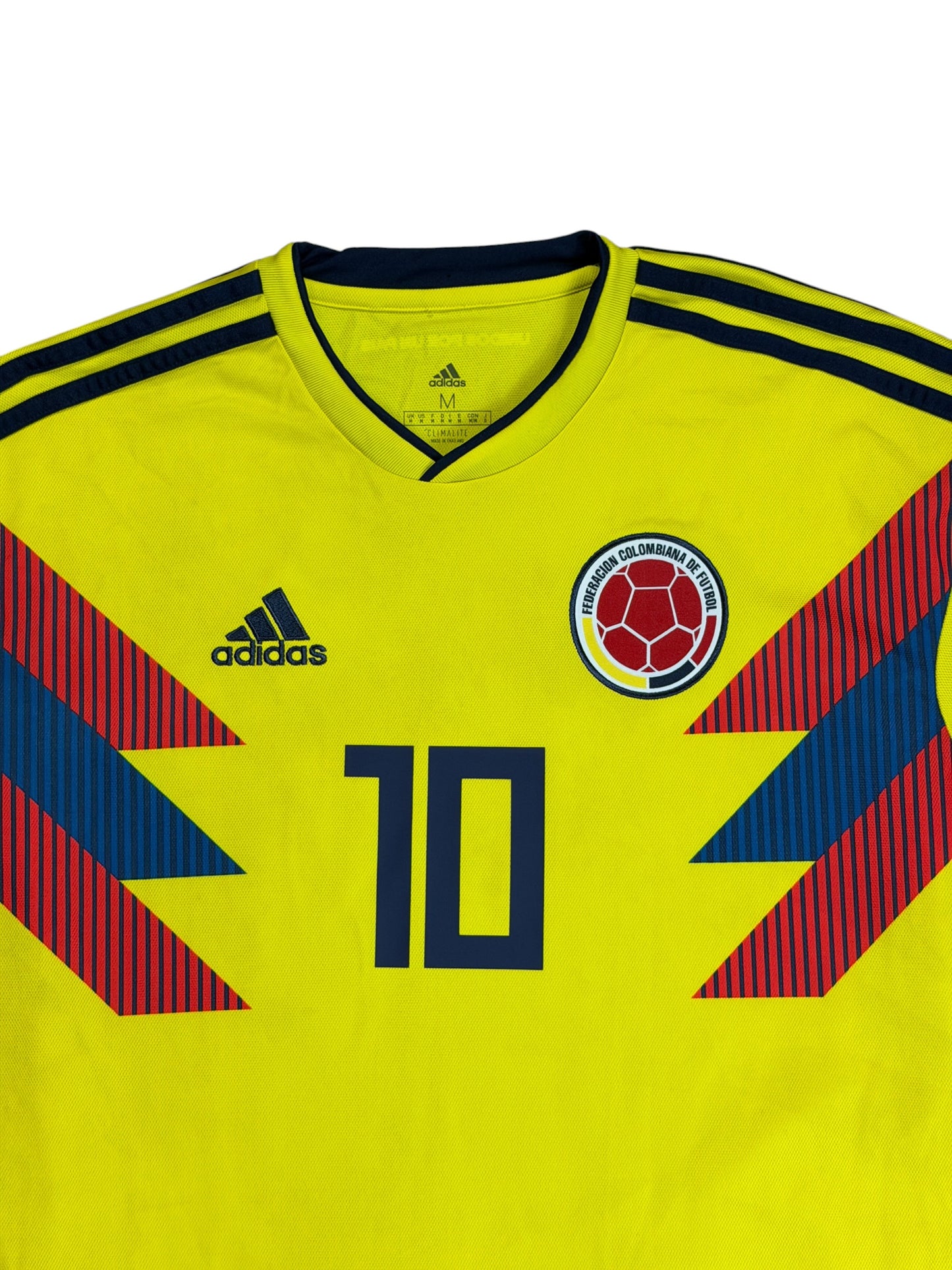 Colombia 2018 James Home Jersey