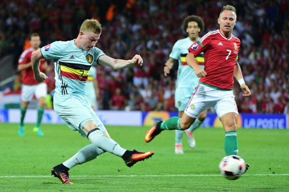 Belgium 2016 De Bruyne Away Jersey