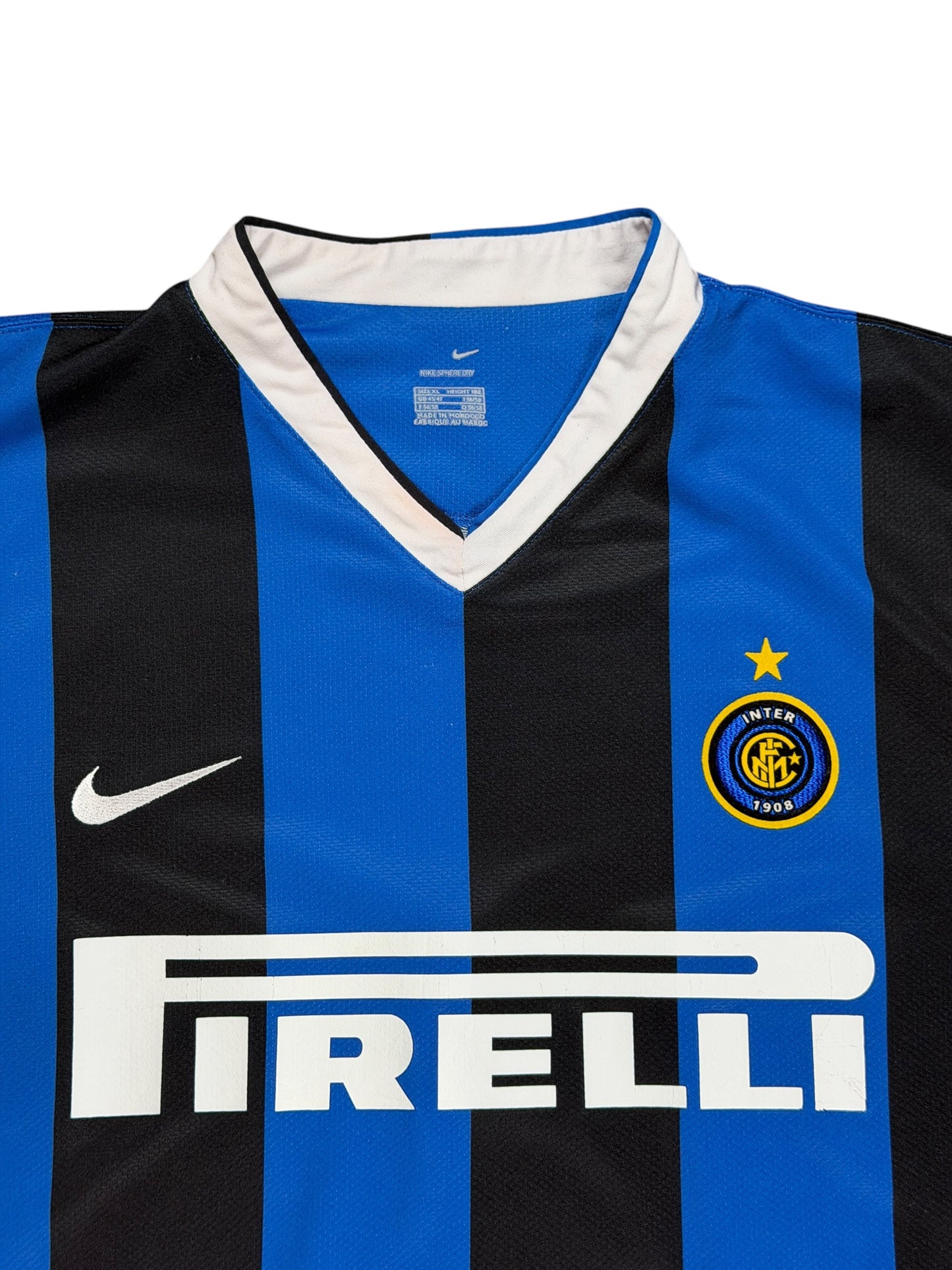 Inter Milan 2006/07 Adriano Home Jersey