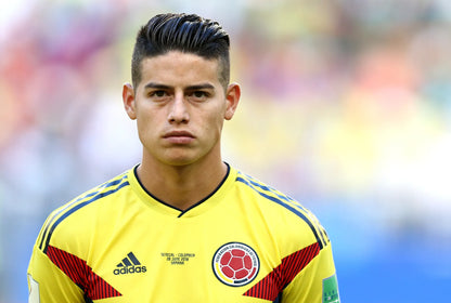Colombia 2018 James Home Jersey