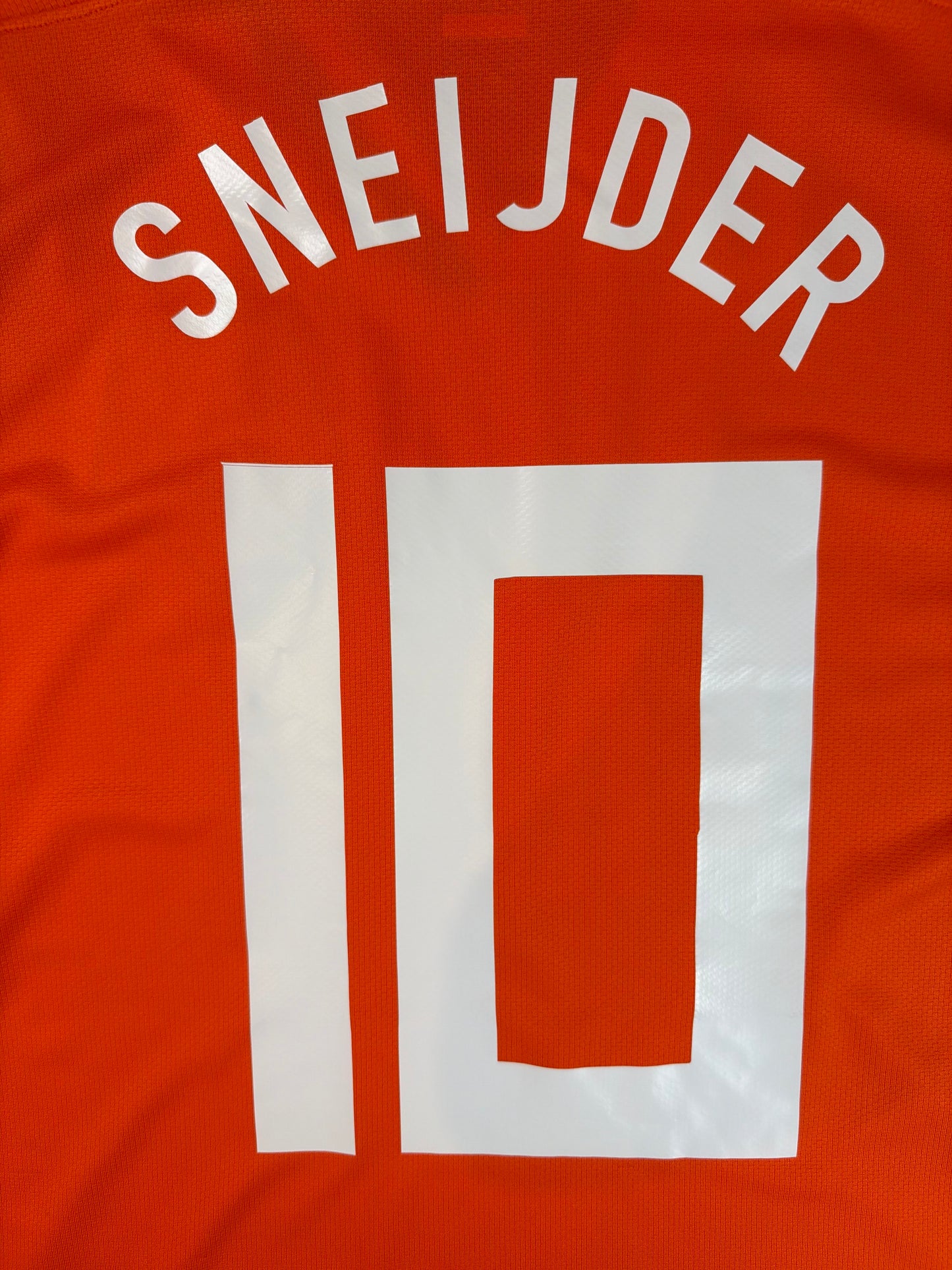 Netherlands 2008 Sneijder Home Jersey