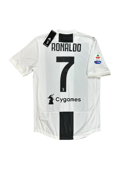 Juventus 2018/19 Cristiano Ronaldo Home Jersey (Player Version)