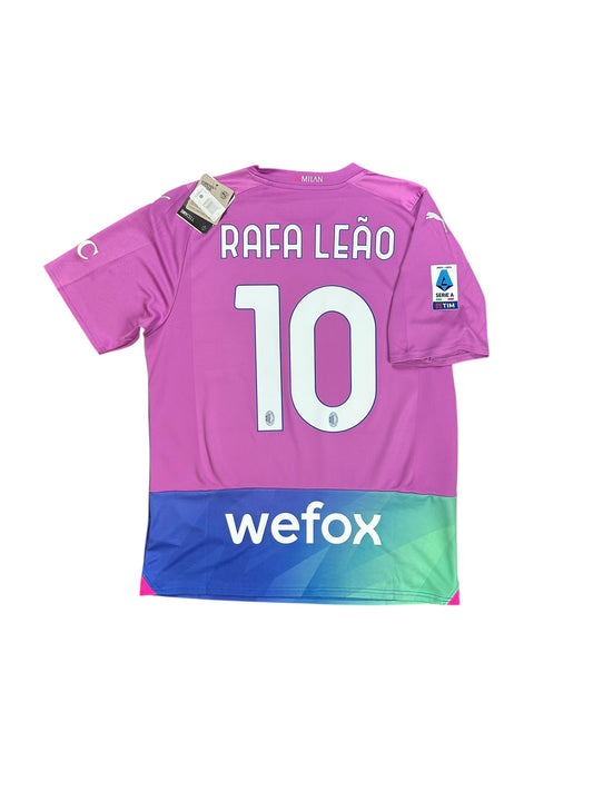 Ac Milan 2023/24 Rafael Leao Third Jersey