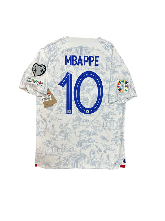 France 2022/23 Mbappe Away Jersey (Player Version)