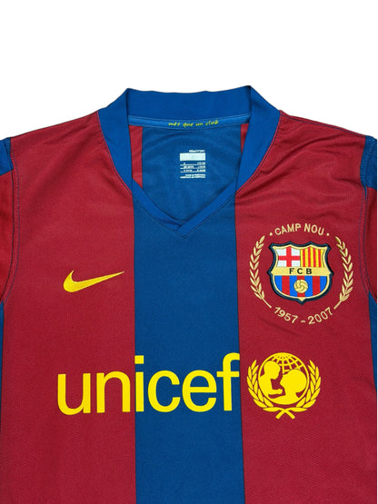 Barcelona 2006/07 Messi Home Jersey
