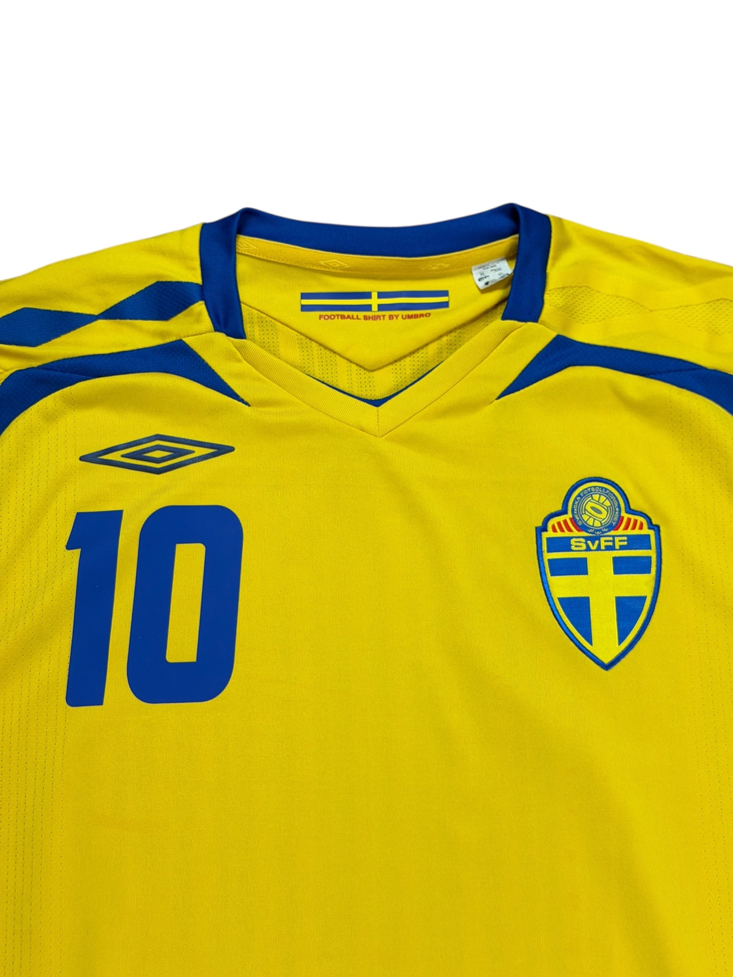 Sweden 2007/09 Ibrahimovic Home Jersey