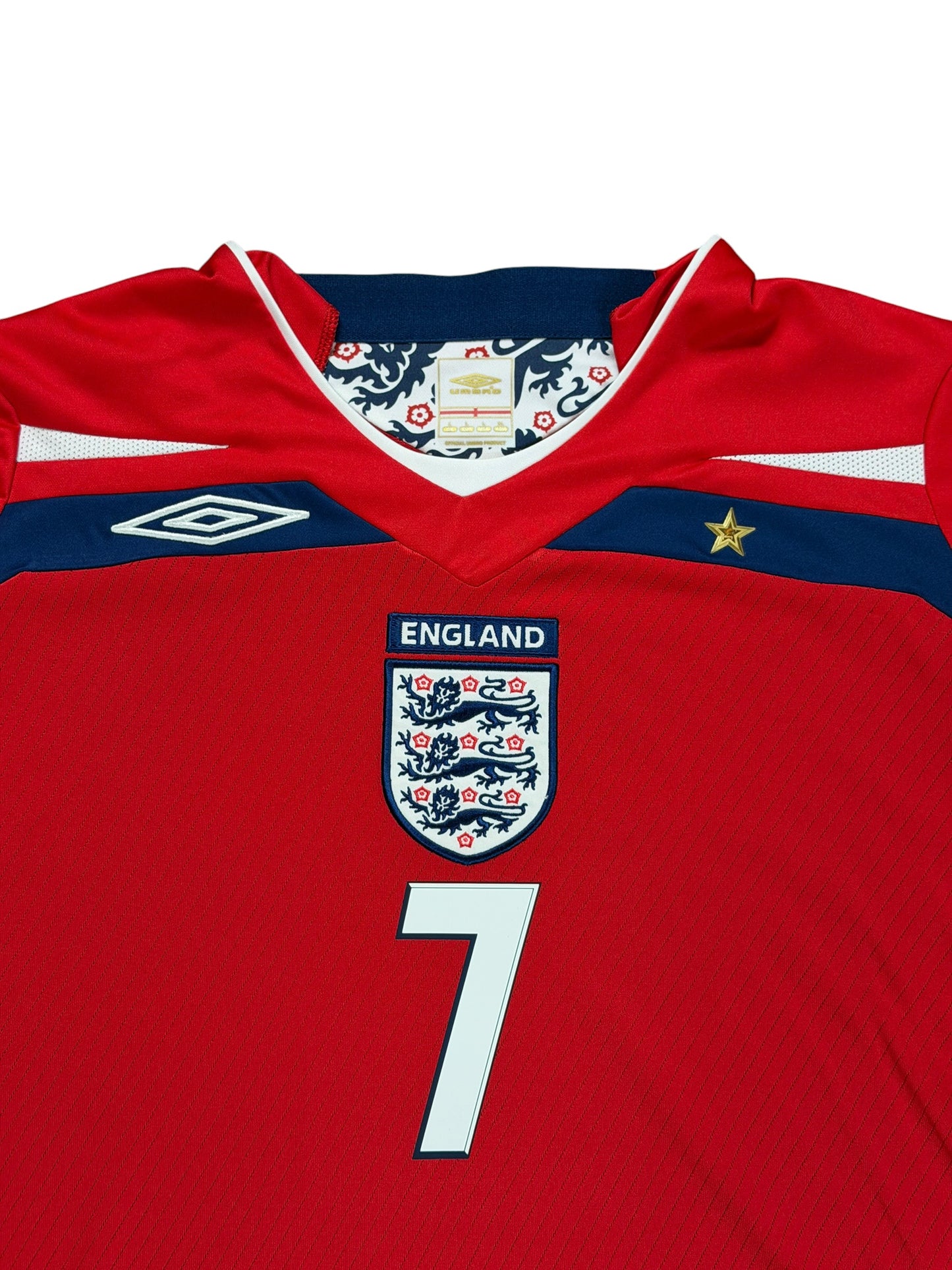 England 2008 Beckham Away Jersey