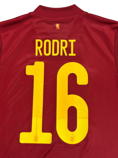 Spain 2020 Rodri Home Jersey
