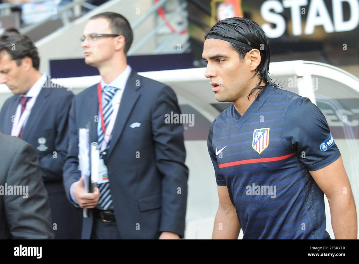 Atletico Madrid 2011/12 Falcao Away Jersey
