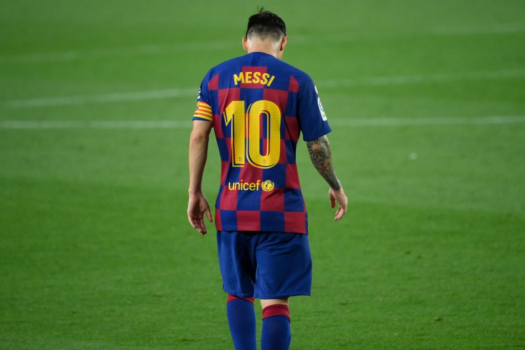 Barcelona 2019/20 Messi Home Jersey