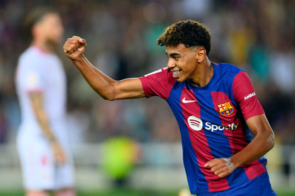 Barcelona 2023/24 Lamine Yamal Home Jersey