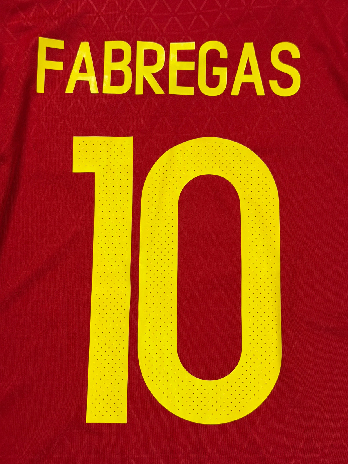 Spain 2016 Fabregas Home Jersey
