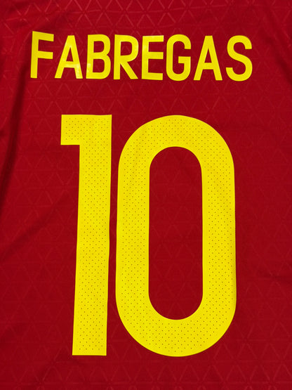 Spain 2016 Fabregas Home Jersey