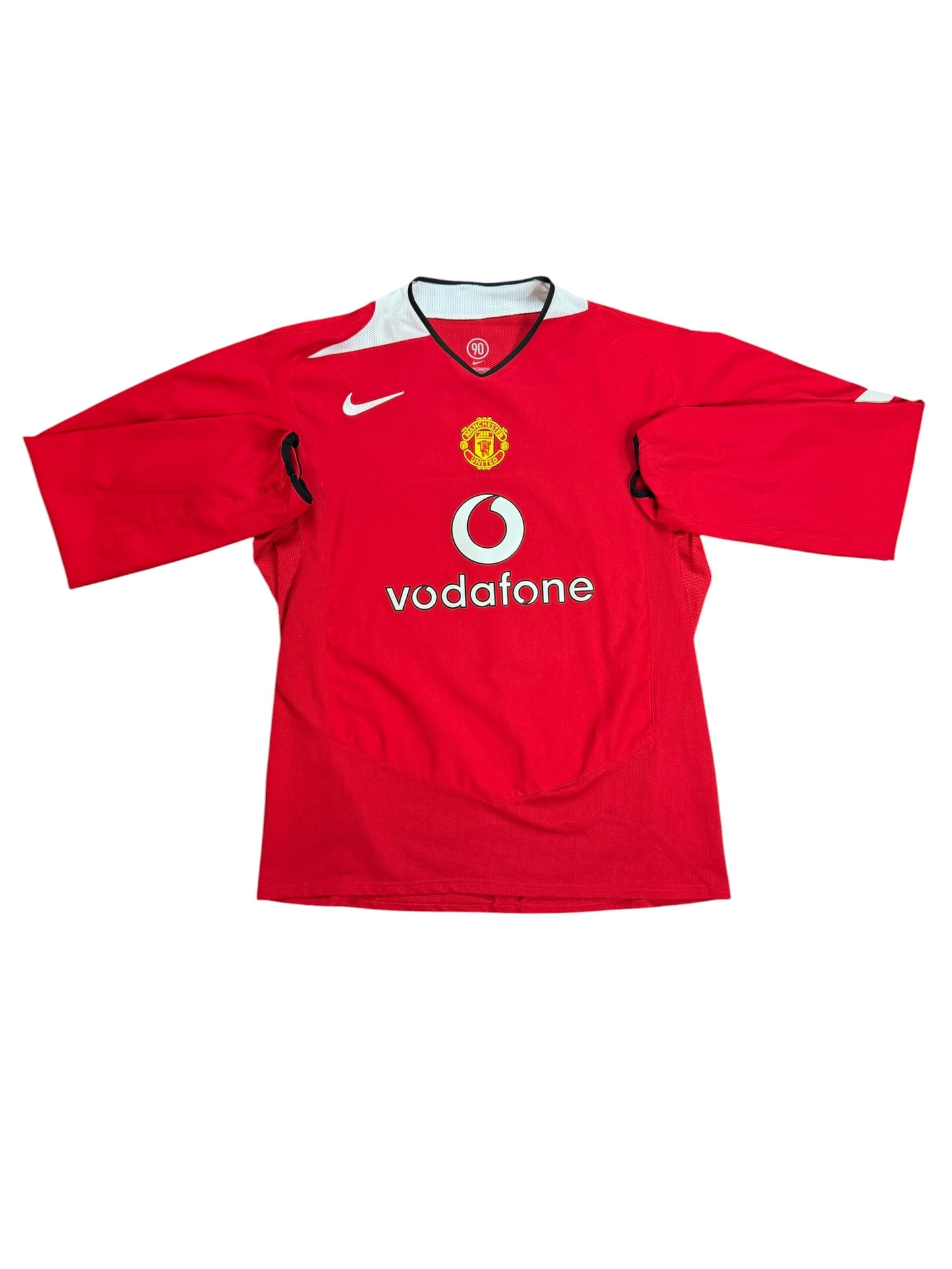 Manchester United 2005/06 Cristiano Ronaldo Long Sleeve Home Jersey