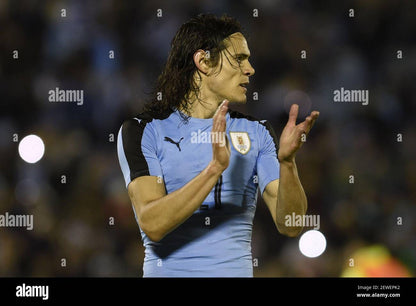 Uruguay 2016 Cavani Home Jersey