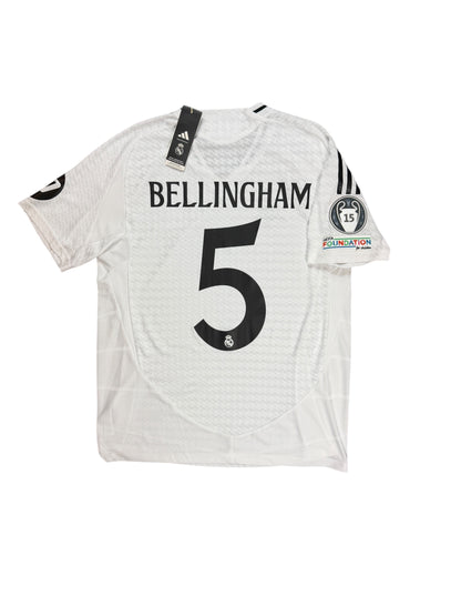 Real Madrid 2024/25 Bellingham Home Jersey (Player Version)