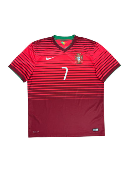 Portugal 2014 Cristiano Ronaldo Home Jersey