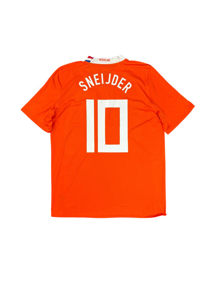 Netherlands 2008 Sneijder Home Jersey