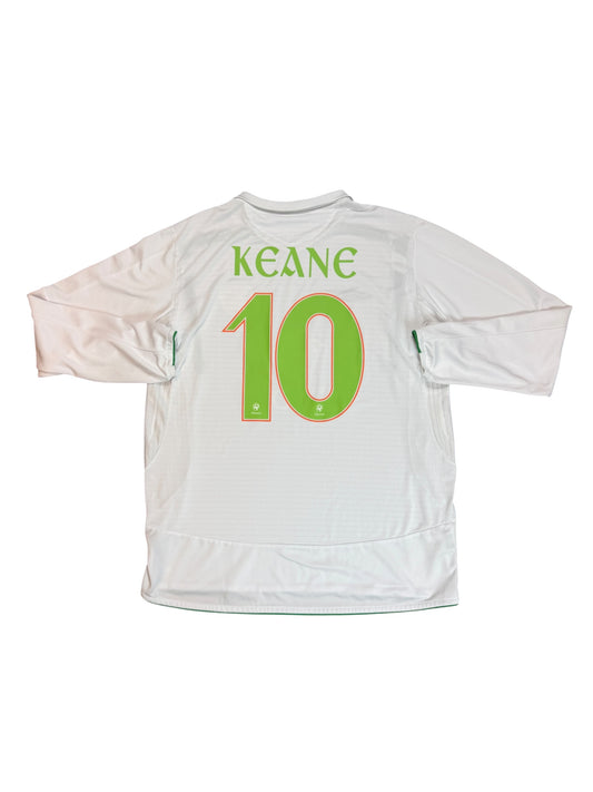 Ireland 2005/07 Robbie Keane Long Sleeve Away Jersey