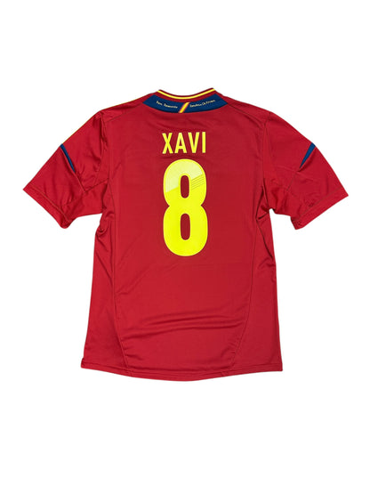 Spain 2012 Xavi Home Jersey
