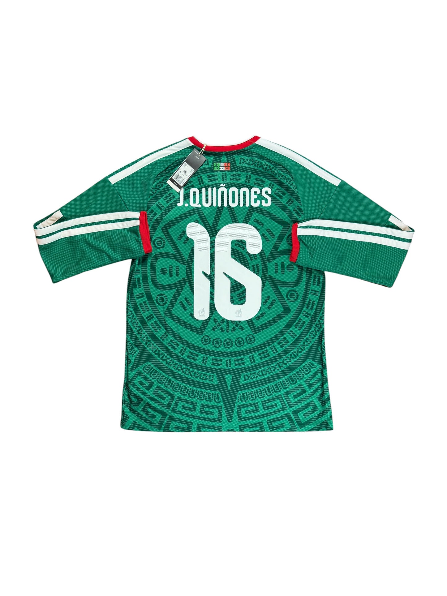 Mexico 2026 Quinones Long Sleeve Home Jersey
