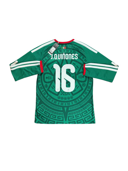Mexico 2026 Quinones Long Sleeve Home Jersey