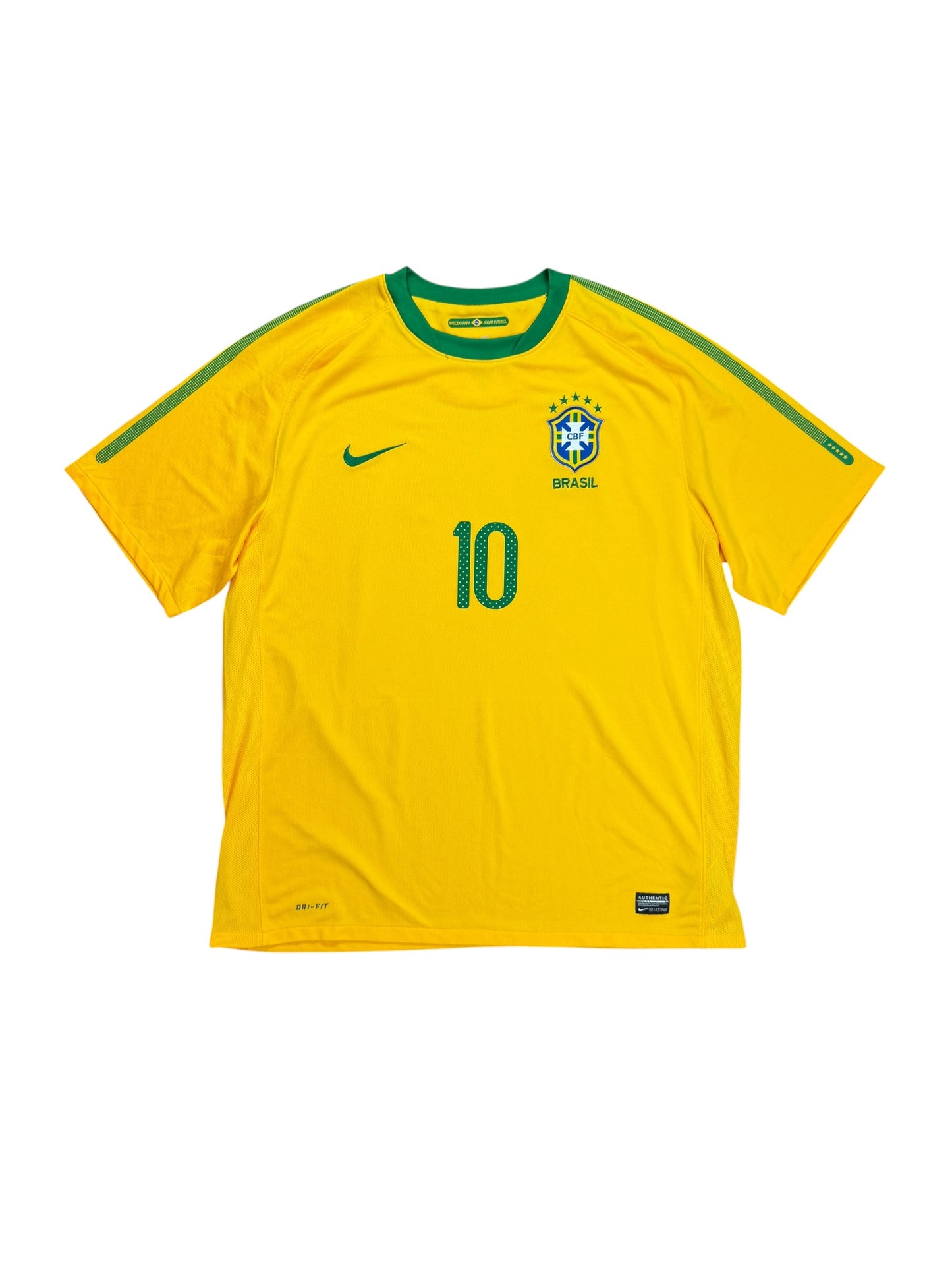 Brazil 2010 Kaka Home Jersey