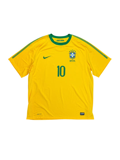 Brazil 2010 Kaka Home Jersey