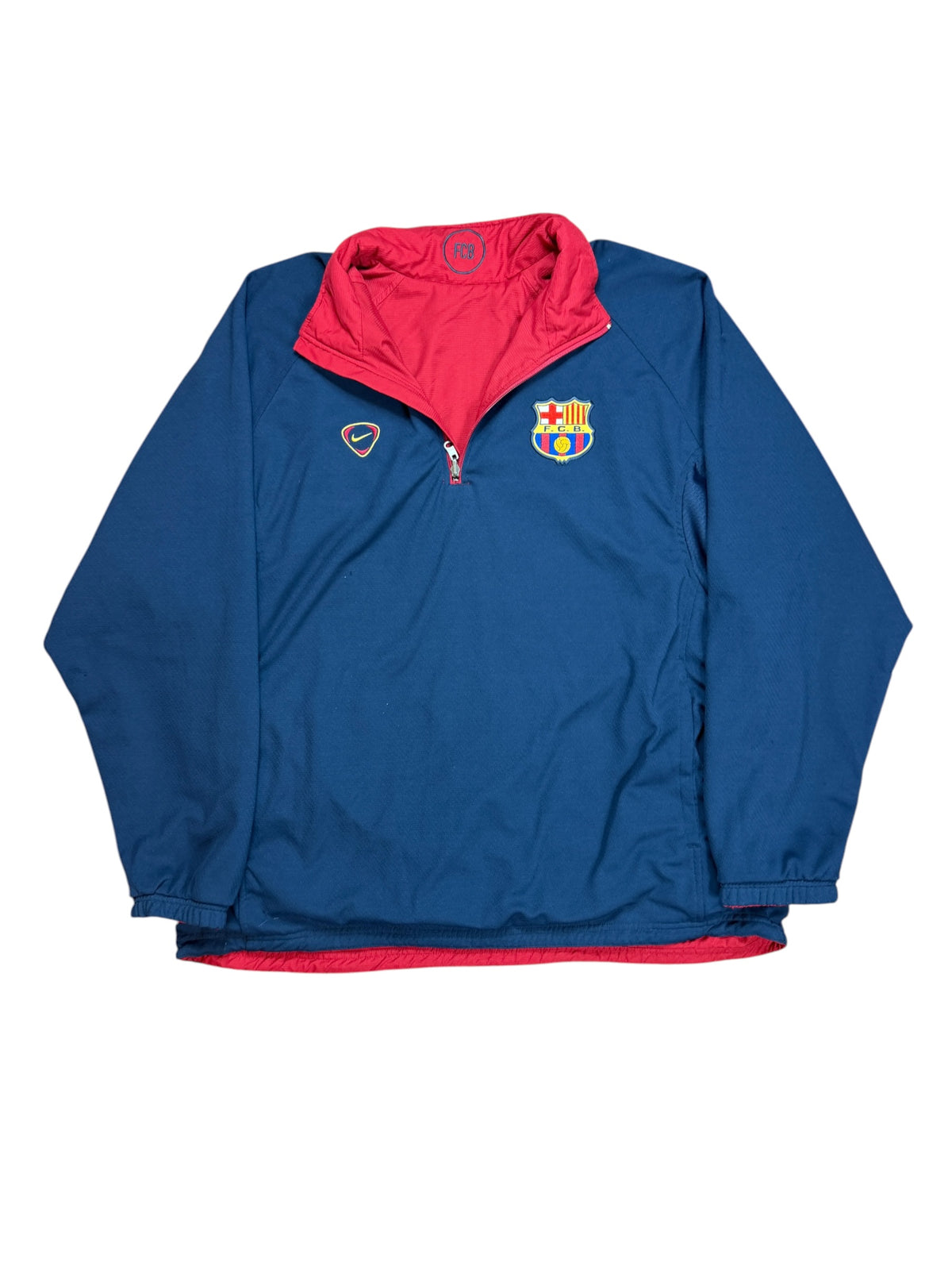 Barcelona 2000/01 Quarter Zip (Reversible)